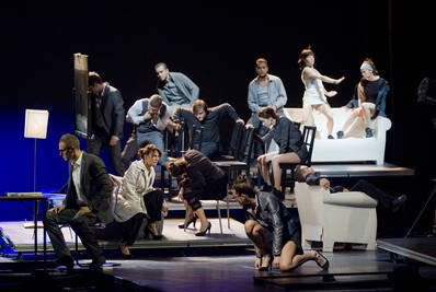 Jelenet az előadásból - © theater.hu - Ilovszky  Béla