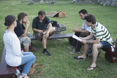 Szabó Erika, Benedek Botond Farkas, Vass György, Dávid Áron, Burák Ádám - © theater.hu - Ilovszky Béla